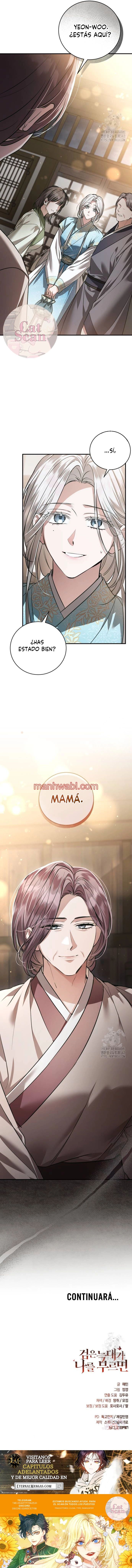 Cuando el lobo negro me llama - Capítulo 17_3 manhwa