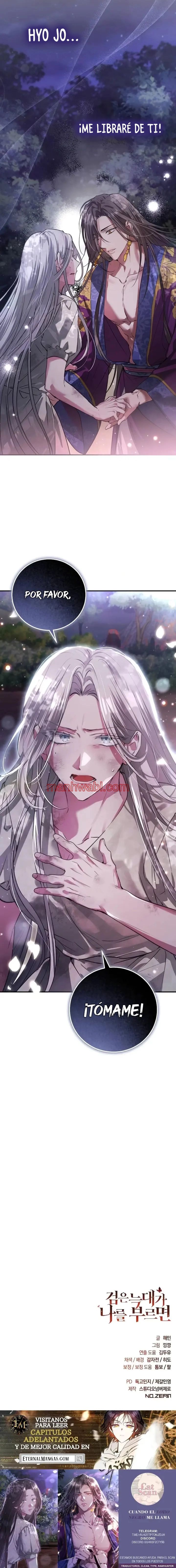 Cuando el lobo negro me llama - Capítulo 2_3 manhwa