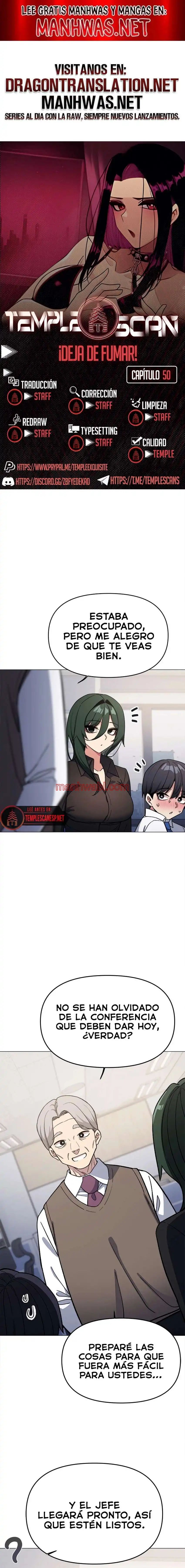 Deja de fumar - Capítulo 50 manhwa