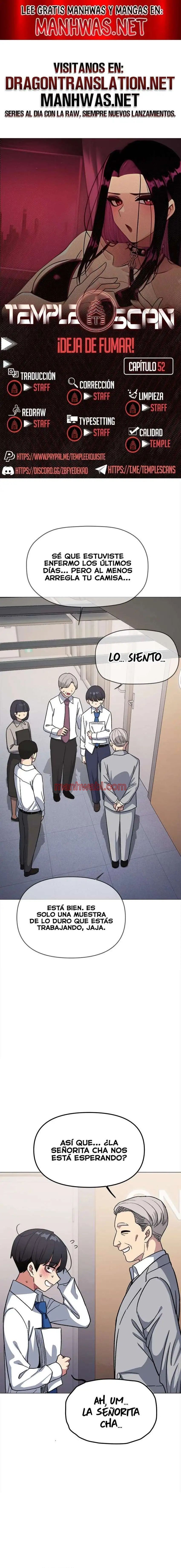 Deja de fumar - Capítulo 53 manhwa