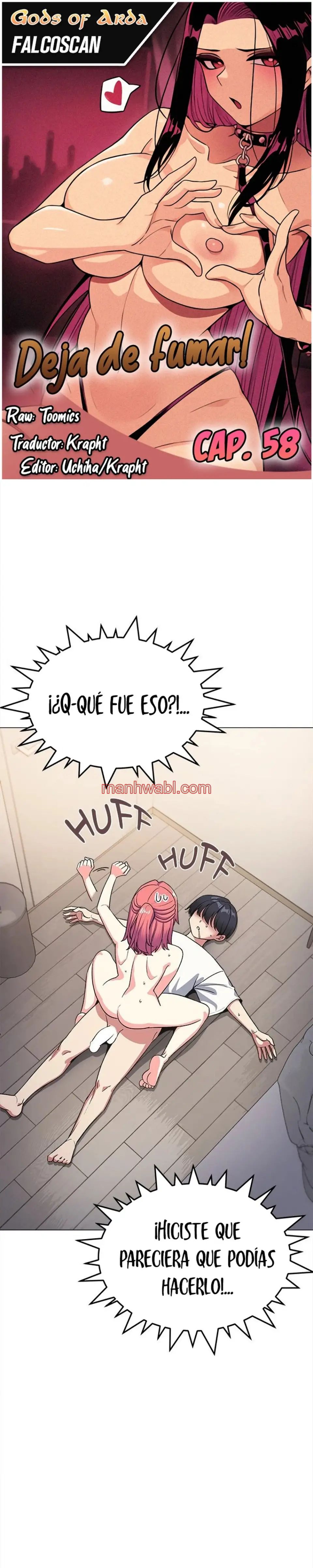 Deja de fumar - Capítulo 58 manhwa