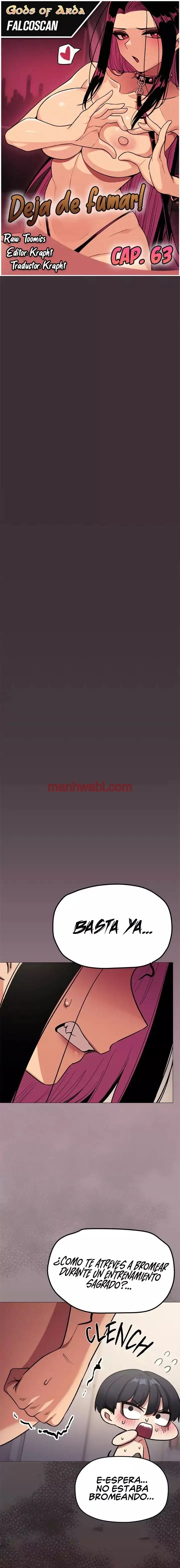 Deja de fumar - Capítulo 63 manhwa