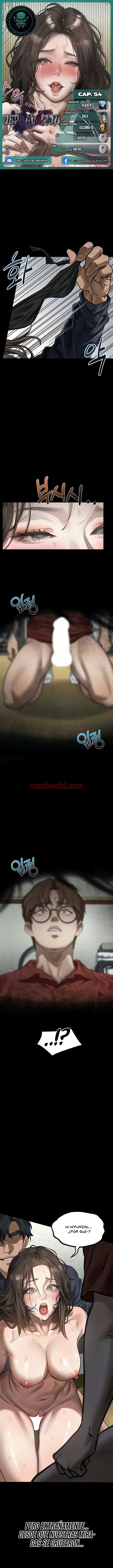Depravación: caer en lo más bajo - Capítulo 54 manhwa