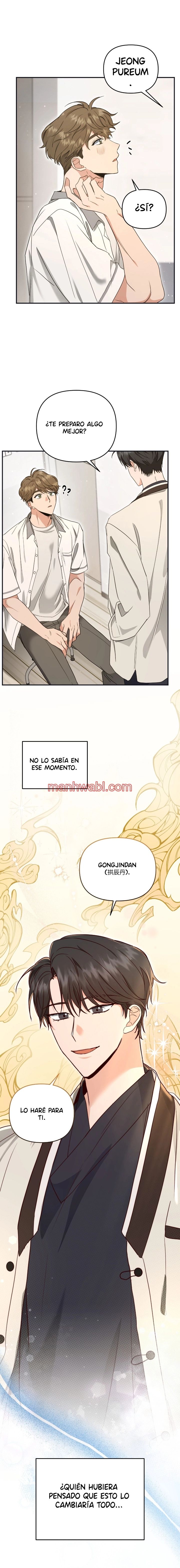 despues de comer Gongjindan, se volvio alfa. - Capítulo 1_3 manhwa
