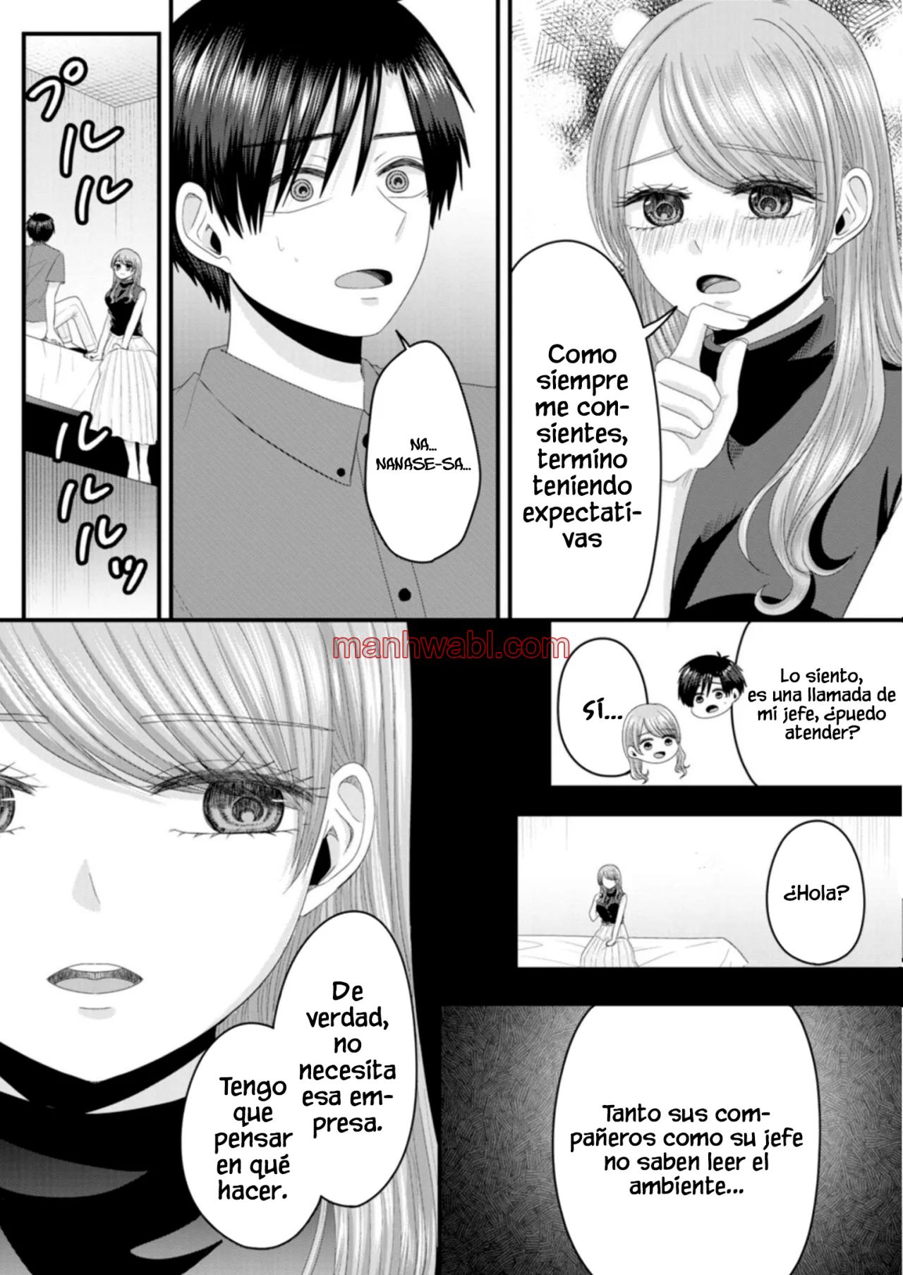 El amor de Nanase es anormal - Capítulo 13 manhwa