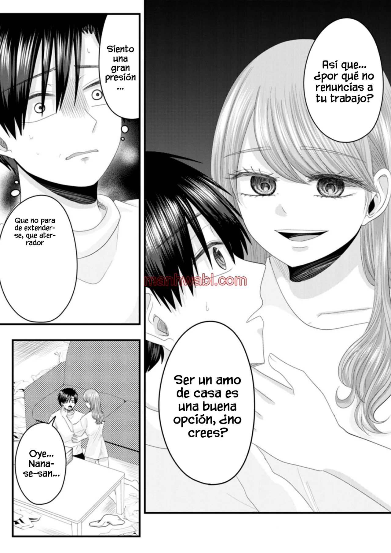 El amor de Nanase es anormal - Capítulo 13_2 manhwa