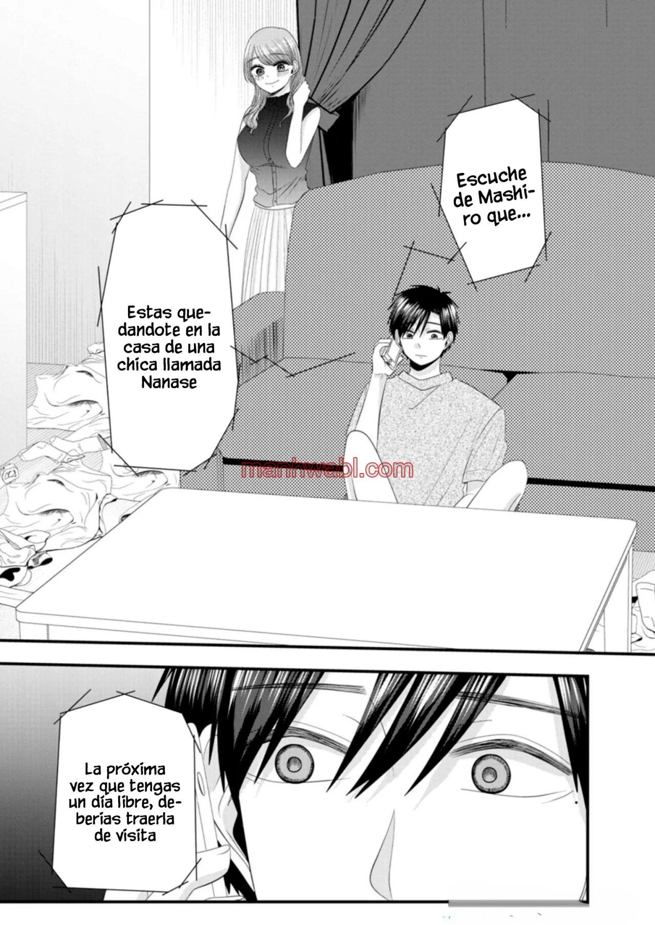 El amor de Nanase es anormal - Capítulo 15_3 manhwa