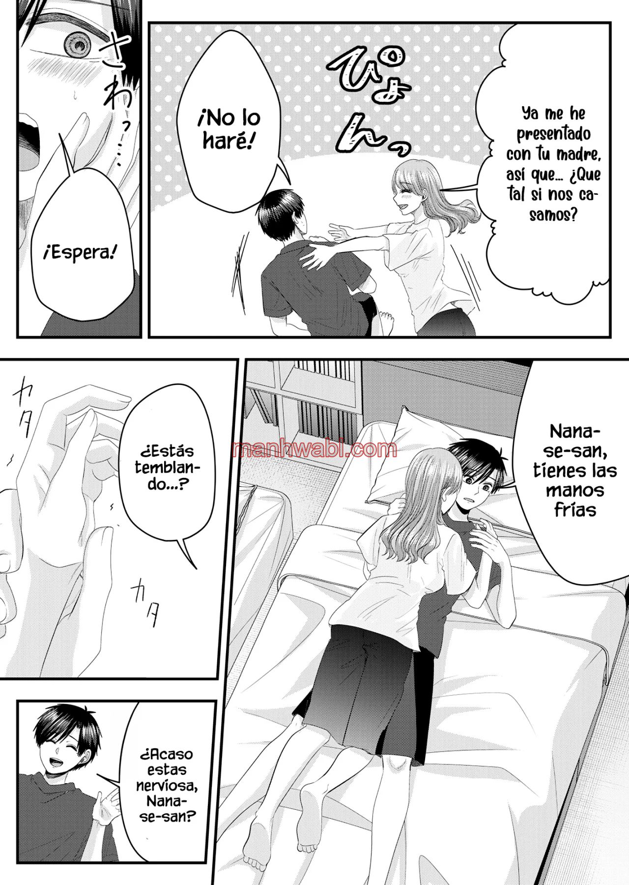 El amor de Nanase es anormal - Capítulo 18_2 manhwa