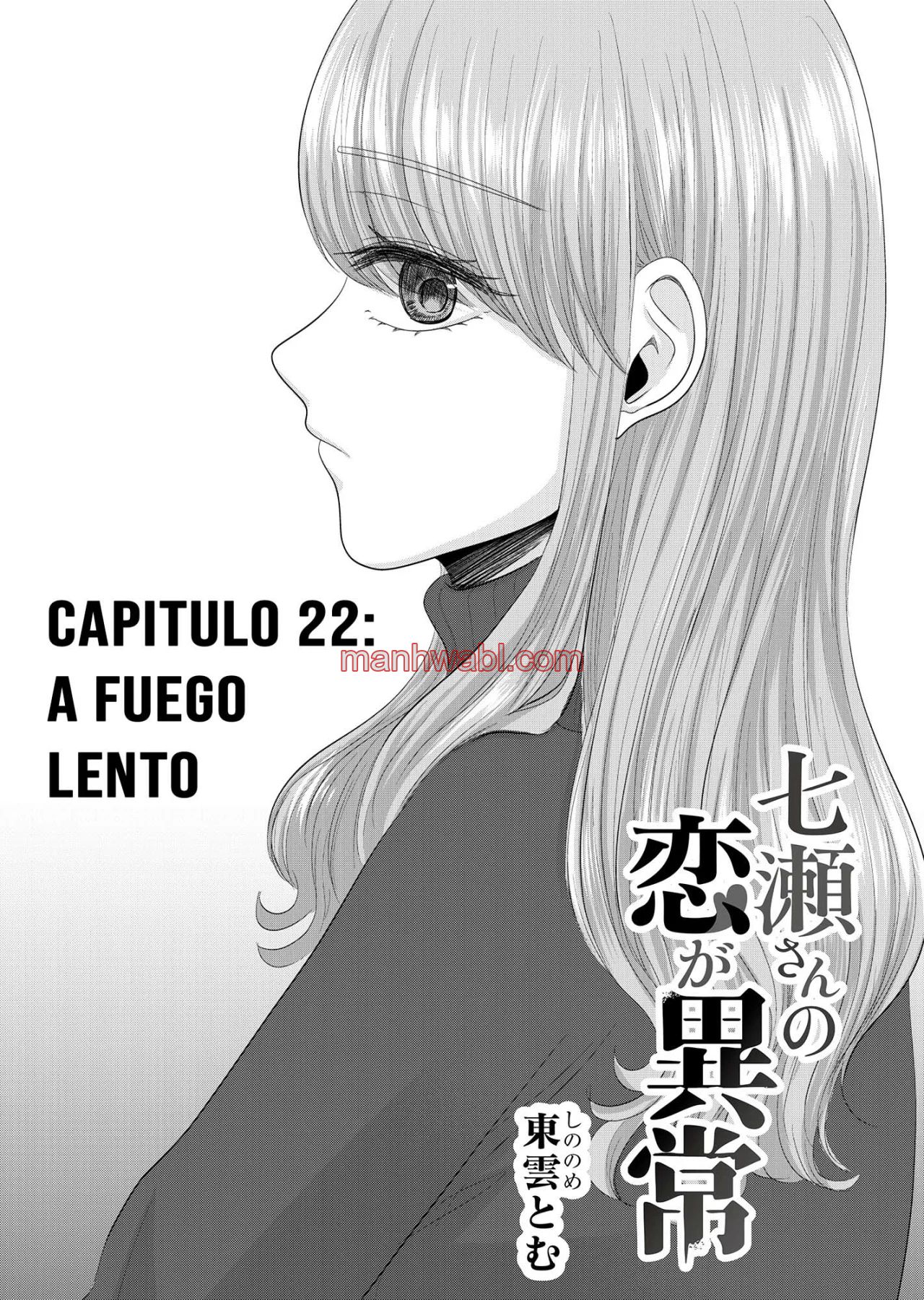 El amor de Nanase es anormal - Capítulo 22 manhwa