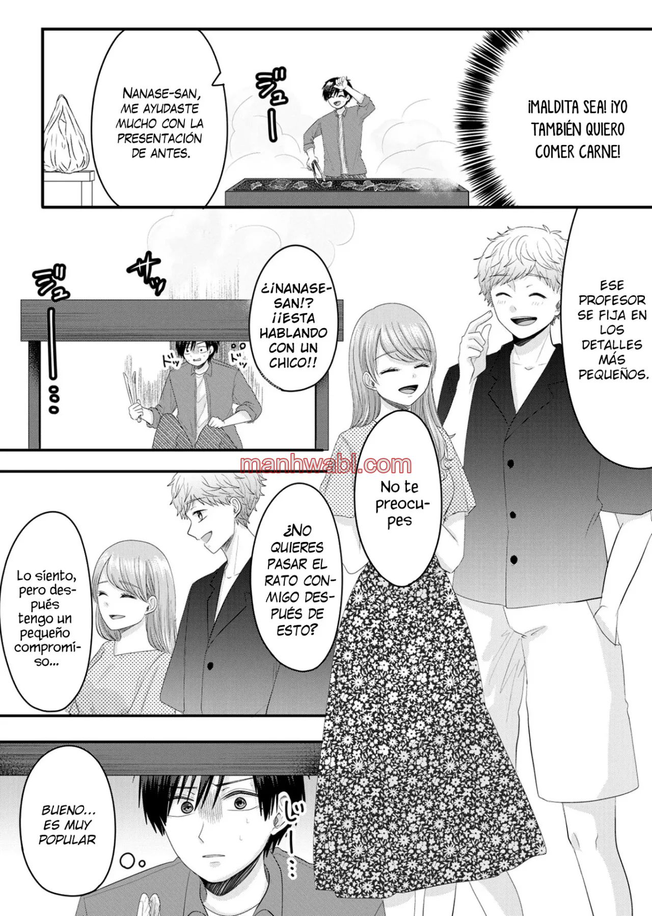 El amor de Nanase es anormal - Capítulo 7_2 manhwa