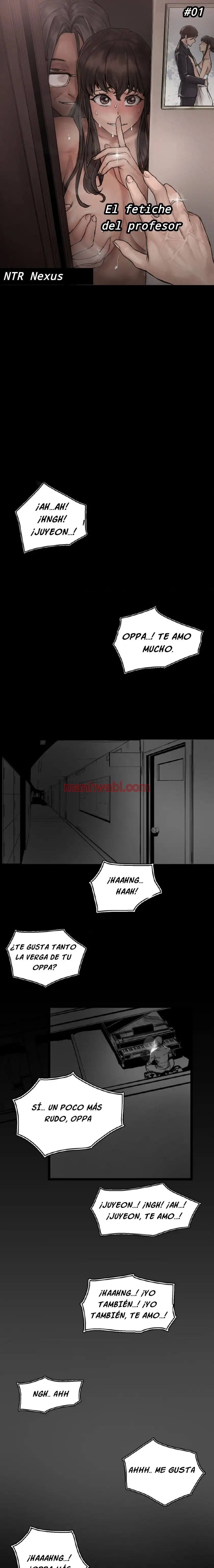 El Fetiche Del Profesor - Capítulo 1 manhwa