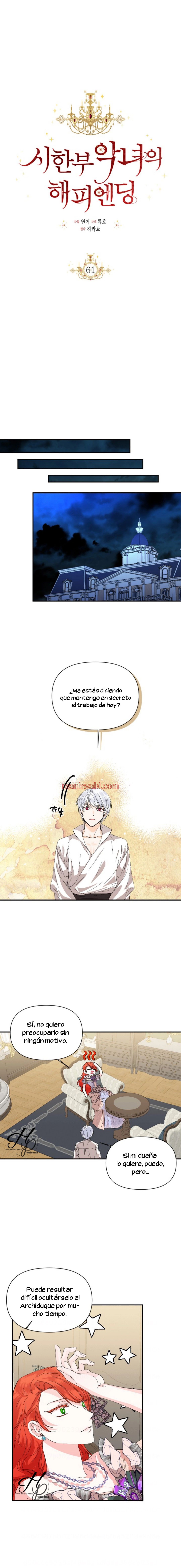 El Final Feliz De La Villana - Capítulo 61 manhwa