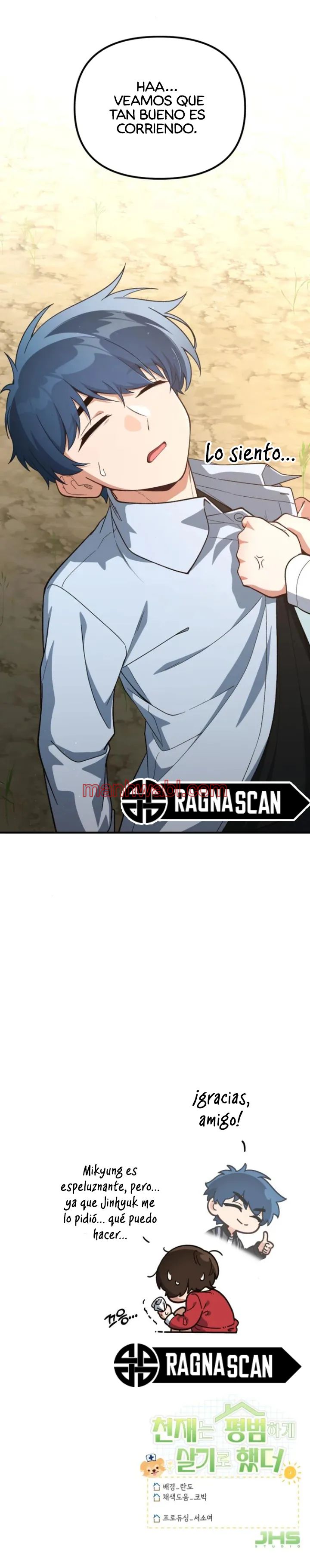 El genio eligió vivir una vida ordinaria - Capítulo 16_3 manhwa