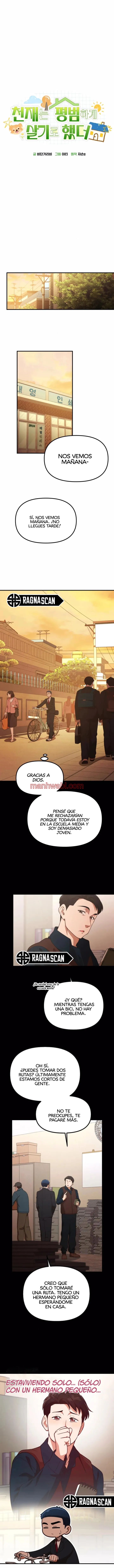 El genio eligió vivir una vida ordinaria - Capítulo 28_3 manhwa