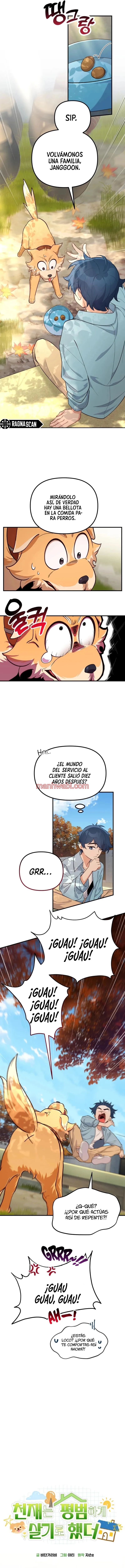 El genio eligió vivir una vida ordinaria - Capítulo 3 manhwa