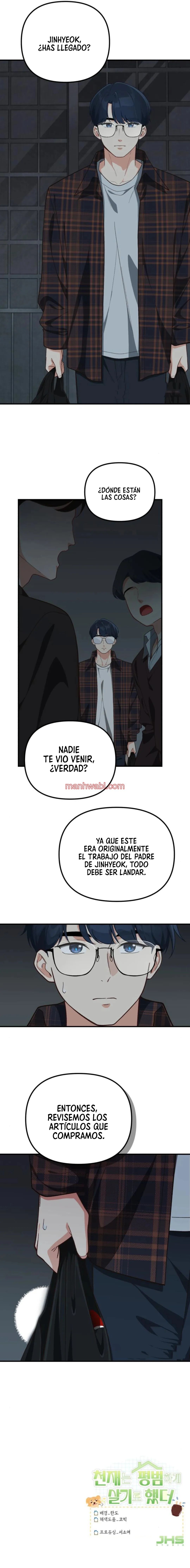 El genio eligió vivir una vida ordinaria - Capítulo 5_3 manhwa