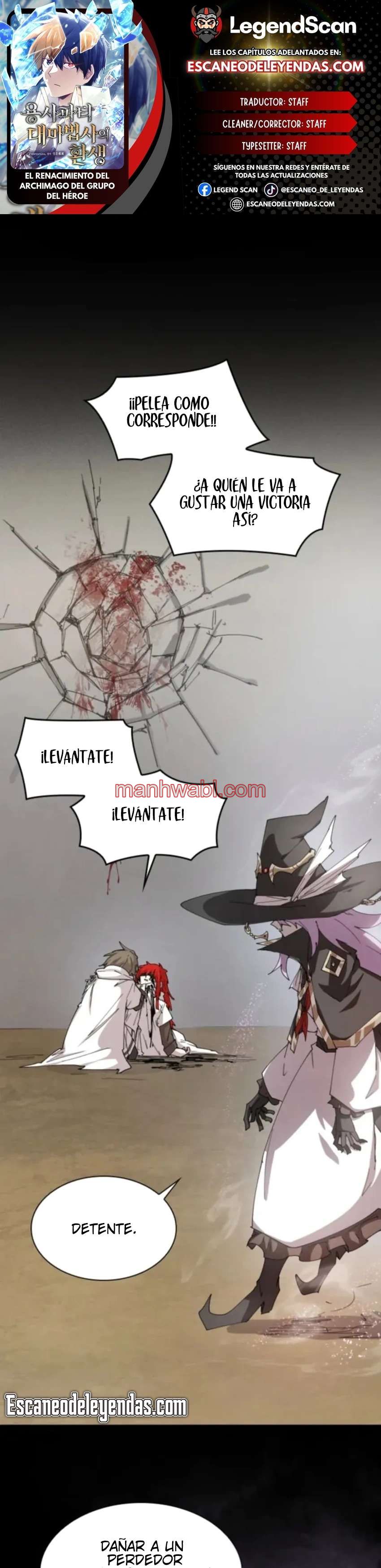 Reincarnation of the Hero Party’s Grand Mage - Capítulo 114 manhwa