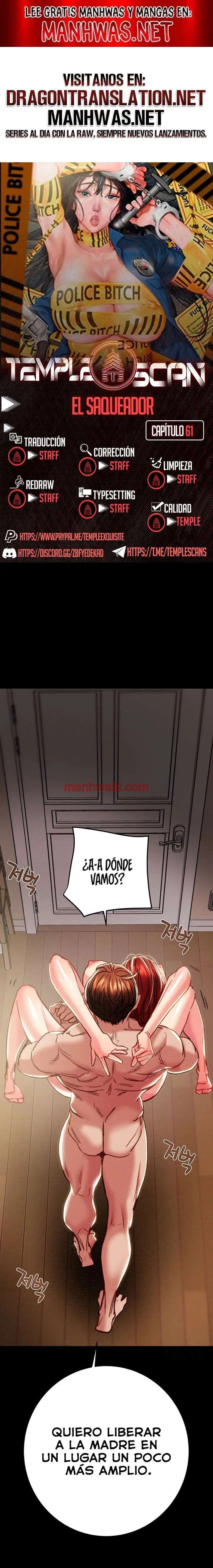 El Saqueador - Capítulo 61 manhwa