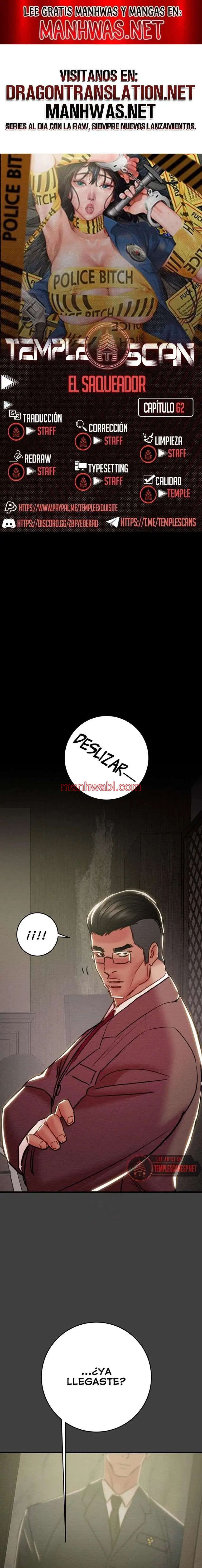 El Saqueador - Capítulo 62 manhwa