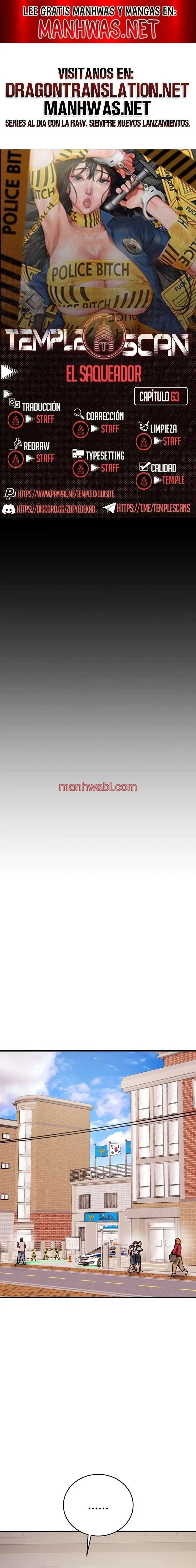 El Saqueador - Capítulo 63 manhwa