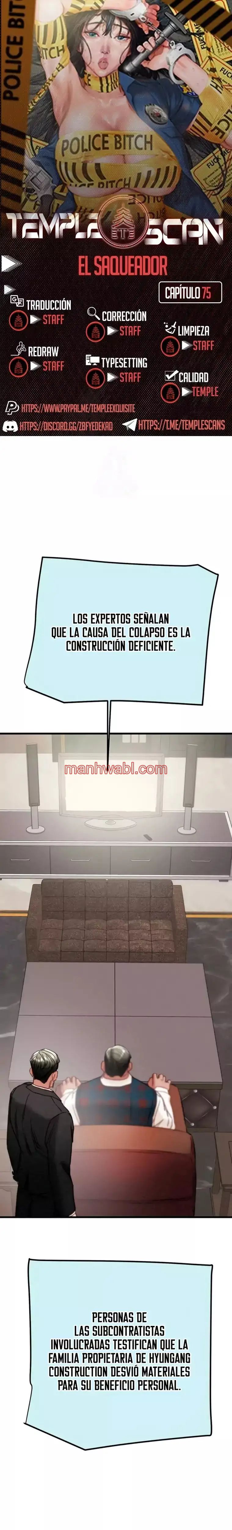 El Saqueador - Capítulo 75 manhwa
