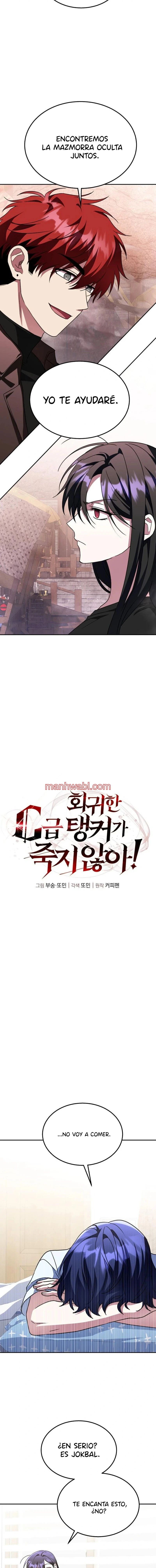 El tanque de rango C no morirá! - Capítulo 8_2 manhwa