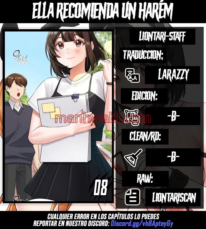 Ella recomienda un harém - Capítulo 8 manhwa