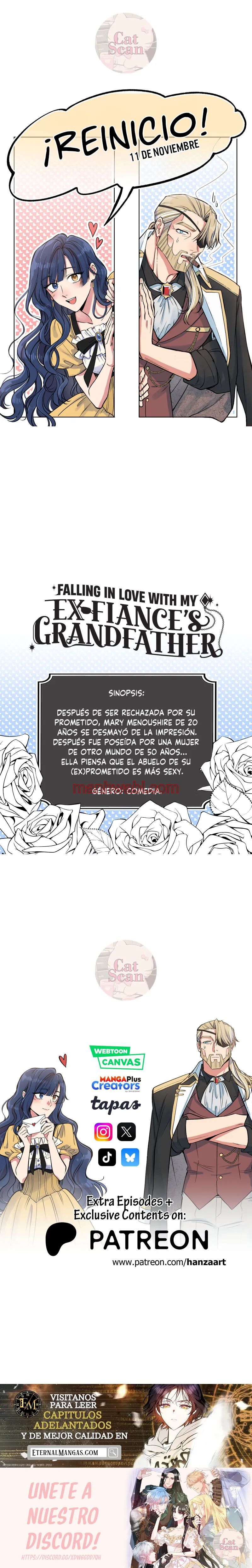 Enamorándome del abuelo de mi ex-prometido - Capítulo 0 manhwa