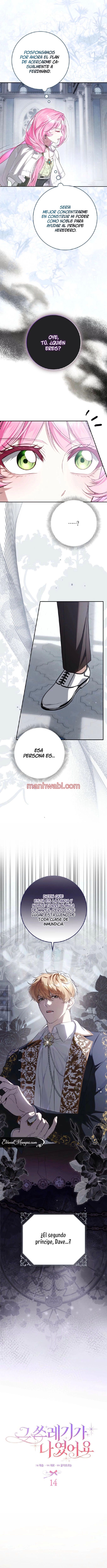Esa basura era yo - Capítulo 14 manhwa