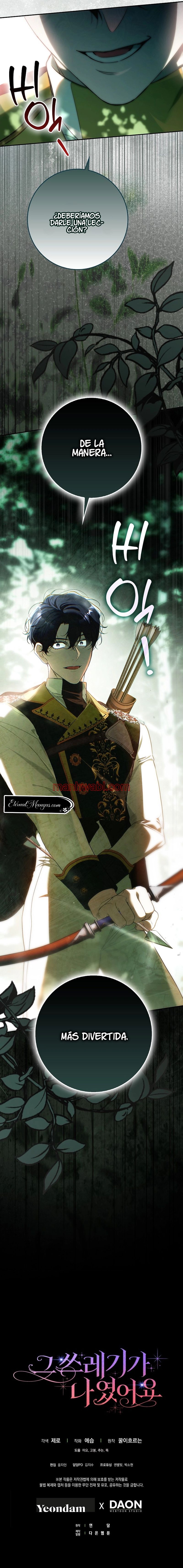 Esa basura era yo - Capítulo 18 manhwa