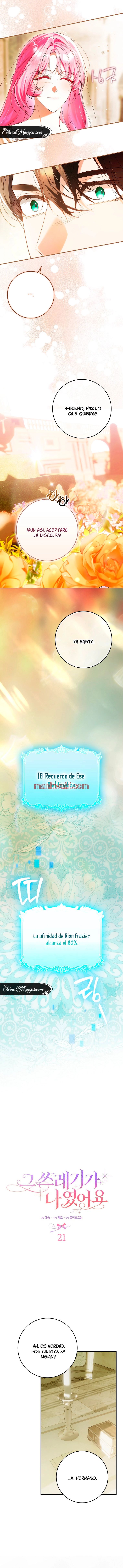 Esa basura era yo - Capítulo 21 manhwa