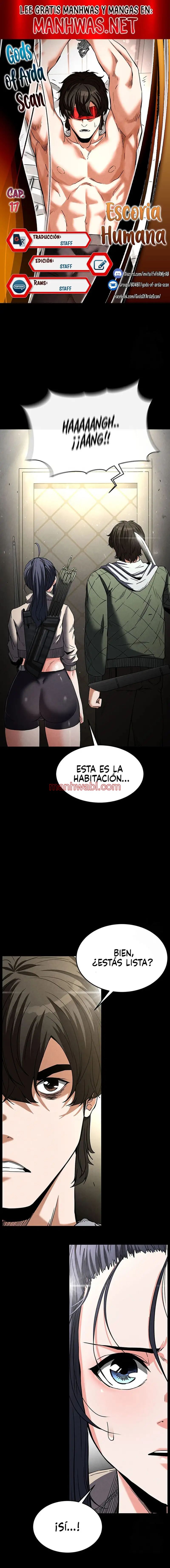 Escoria Humana - Capítulo 17 manhwa