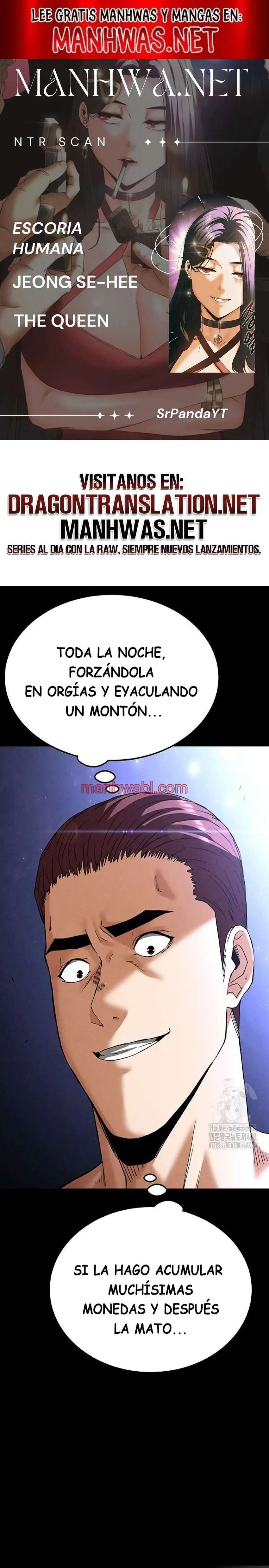 Escoria Humana - Capítulo 37 manhwa