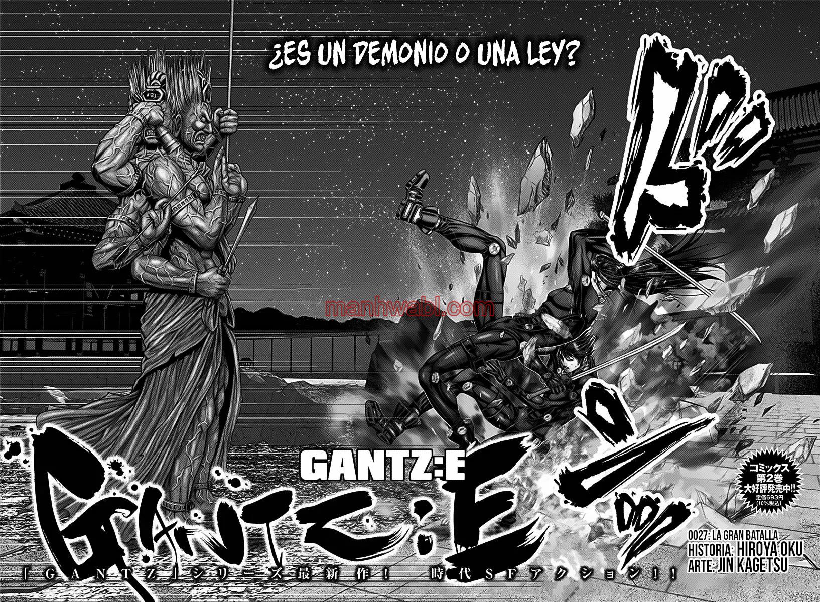 Gantz:E - Capítulo 27 manhwa