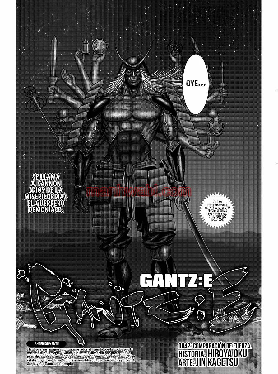 Gantz:E - Capítulo 42 manhwa