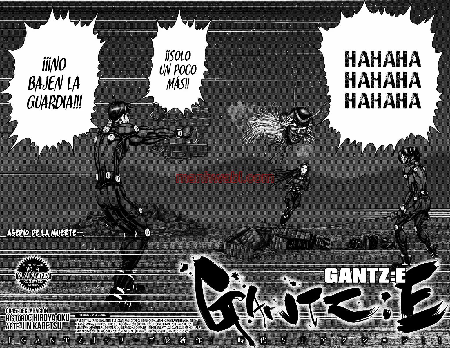 Gantz:E - Capítulo 45 manhwa