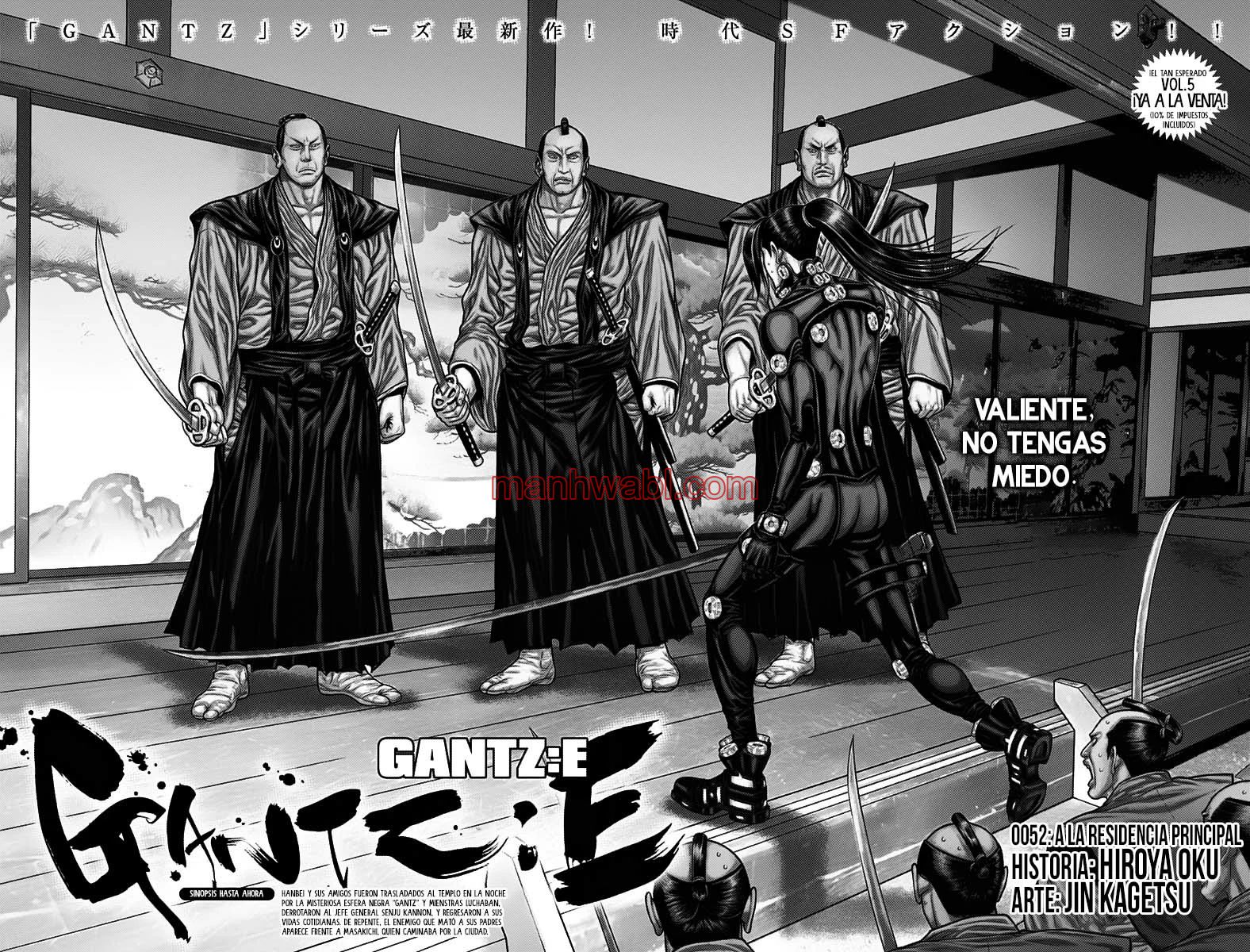 Gantz:E - Capítulo 52 manhwa