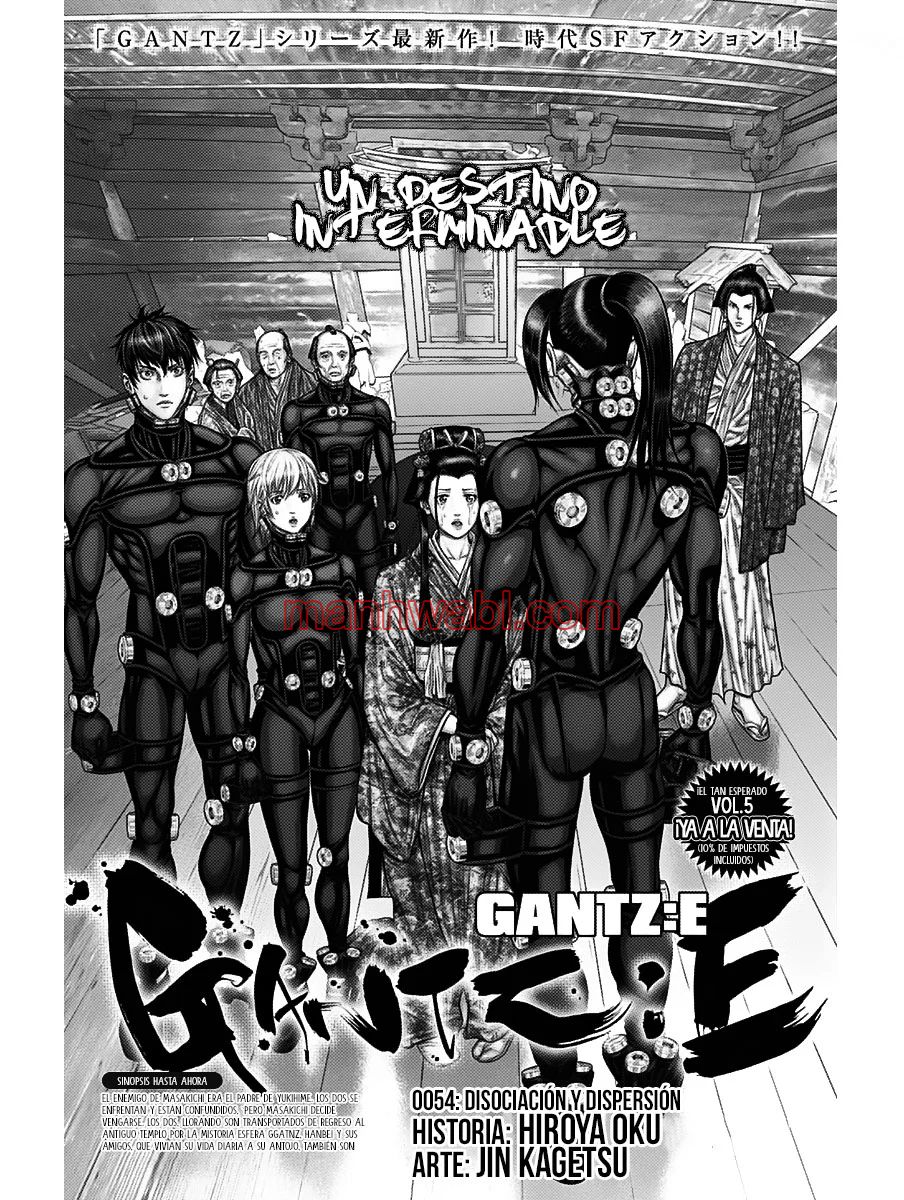 Gantz:E - Capítulo 54 manhwa