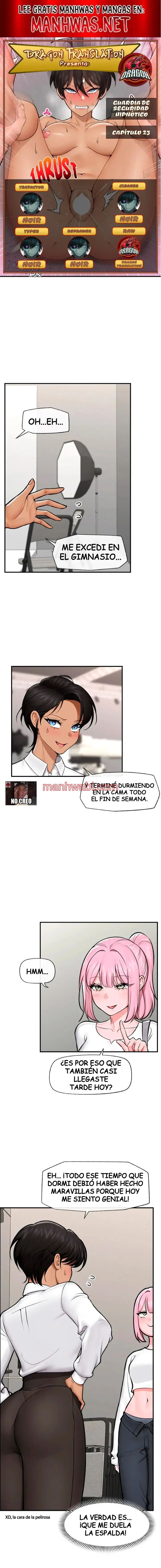Guardia de seguridad hipnotico - Capítulo 23 manhwa