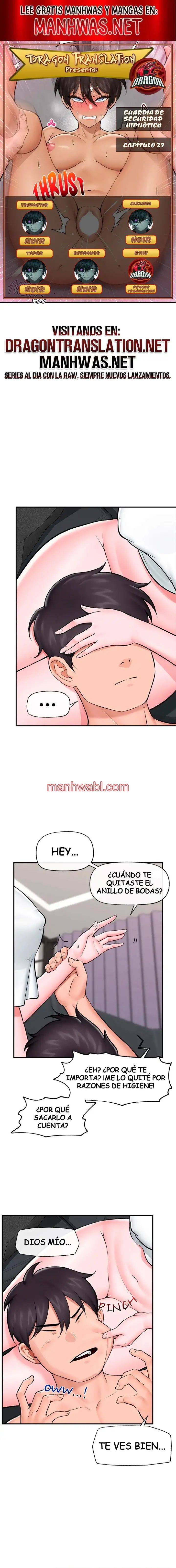 Guardia de seguridad hipnotico - Capítulo 27 manhwa