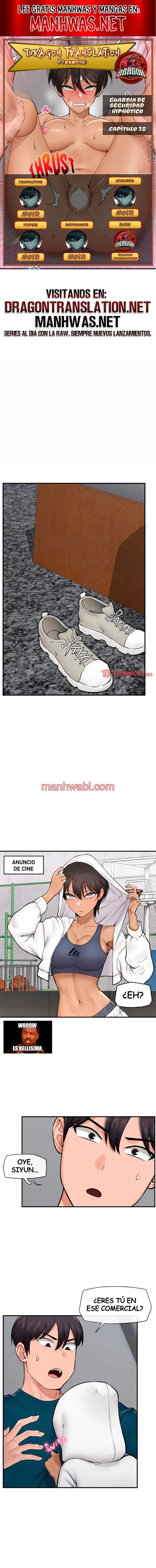 Guardia de seguridad hipnotico - Capítulo 28 manhwa