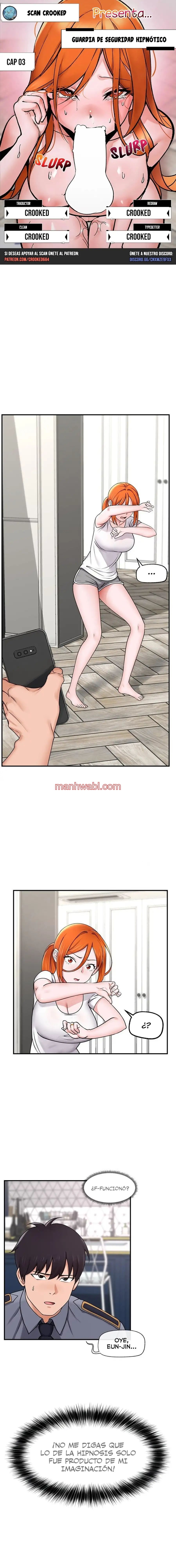 Guardia de seguridad hipnotico - Capítulo 3 manhwa