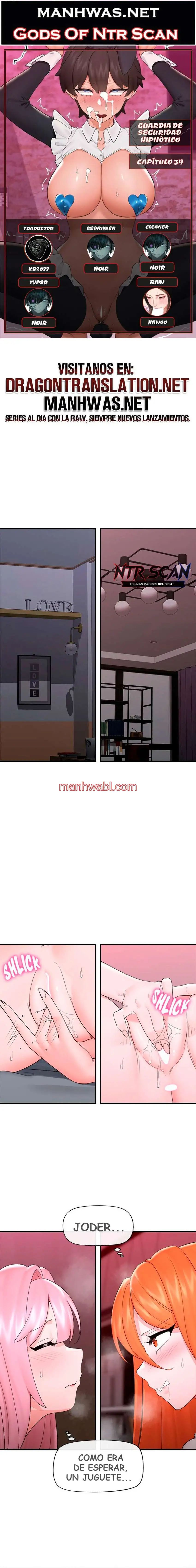 Guardia de seguridad hipnotico - Capítulo 34 manhwa