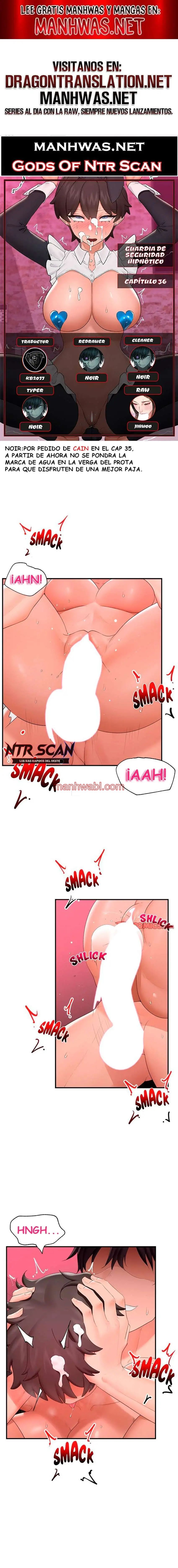 Guardia de seguridad hipnotico - Capítulo 36 manhwa