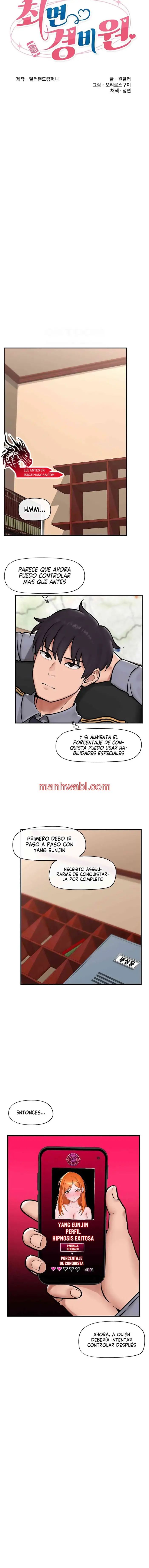 Guardia de seguridad hipnotico - Capítulo 7 manhwa