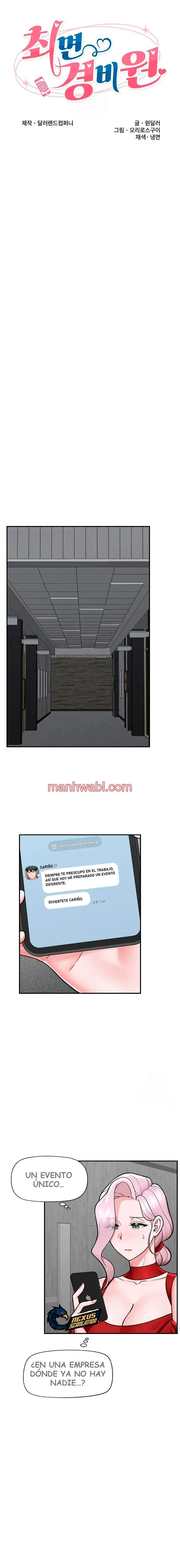 Guardia de seguridad hipnotico - Capítulo 71 manhwa