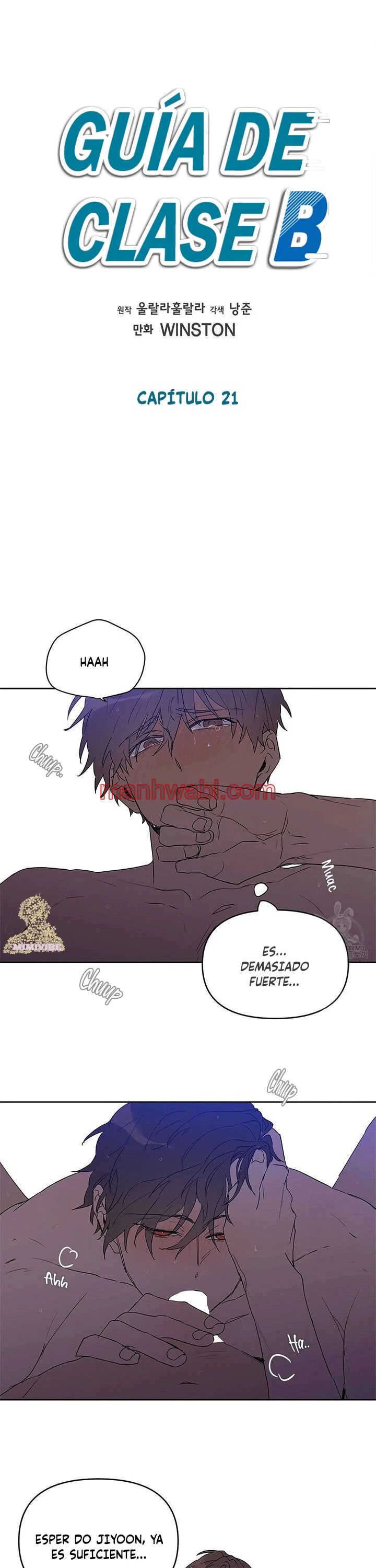 Guía de clase B - Capítulo 21 manhwa
