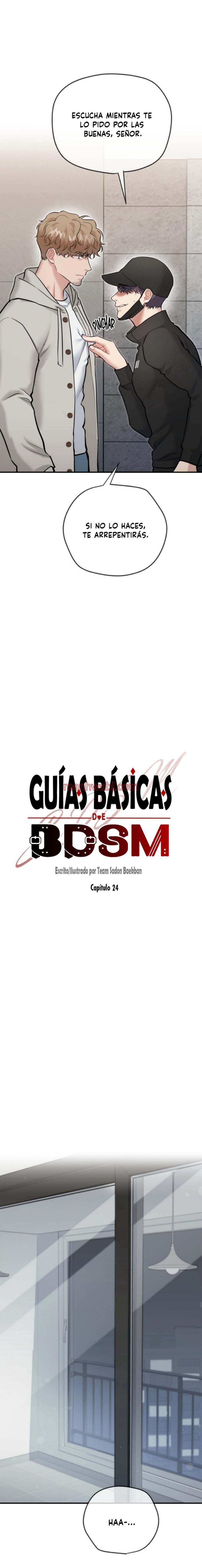 Guías básicas de BDSM - Capítulo 24 manhwa
