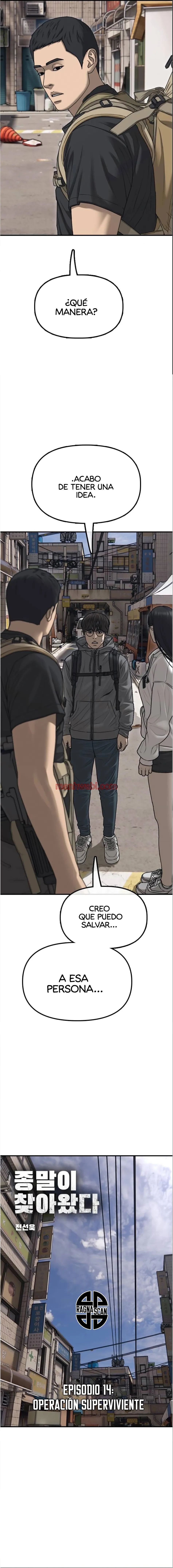 Ha llegado el final - Capítulo 14 manhwa