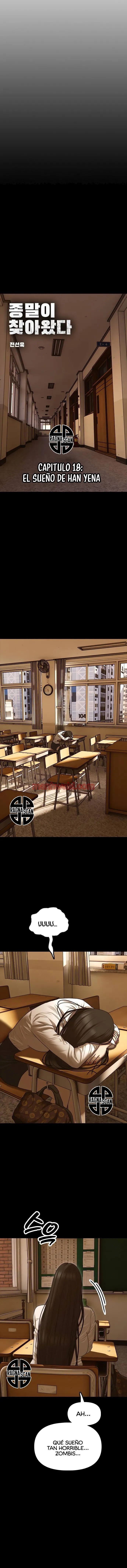 Ha llegado el final - Capítulo 18 manhwa